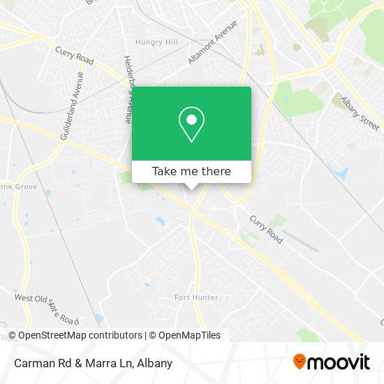 Mapa de Carman Rd & Marra Ln