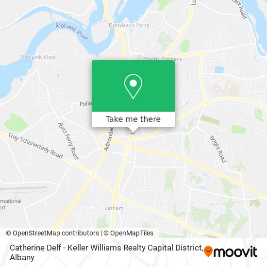 Catherine Delf - Keller Williams Realty Capital District map