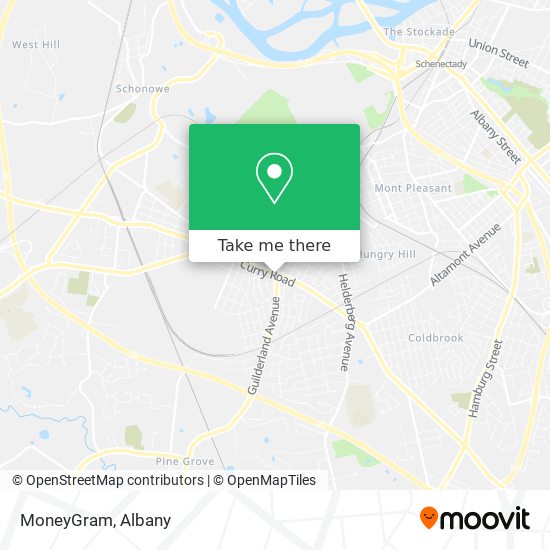 MoneyGram map