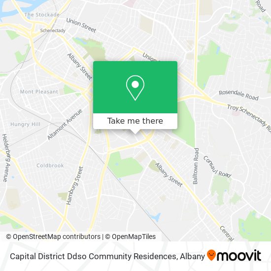 Mapa de Capital District Ddso Community Residences