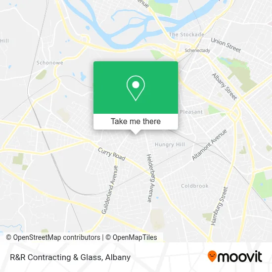 R&R Contracting & Glass map