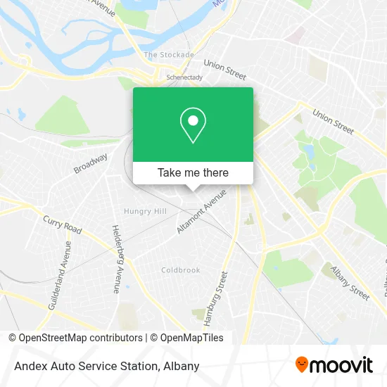 Andex Auto Service Station map