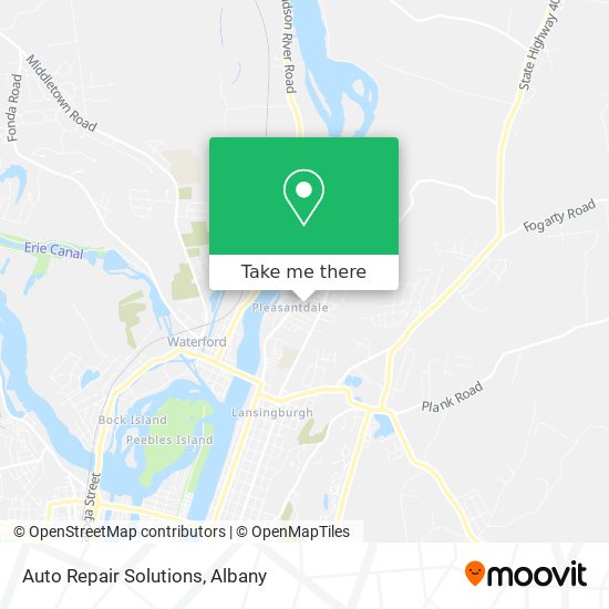 Mapa de Auto Repair Solutions