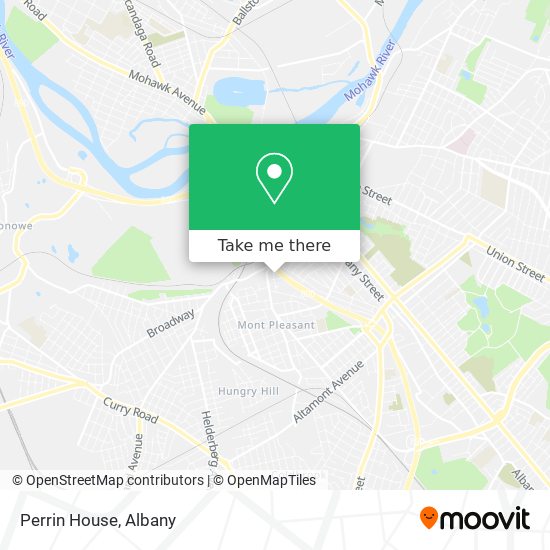 Mapa de Perrin House