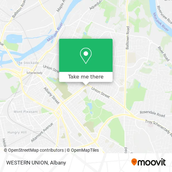 Mapa de WESTERN UNION