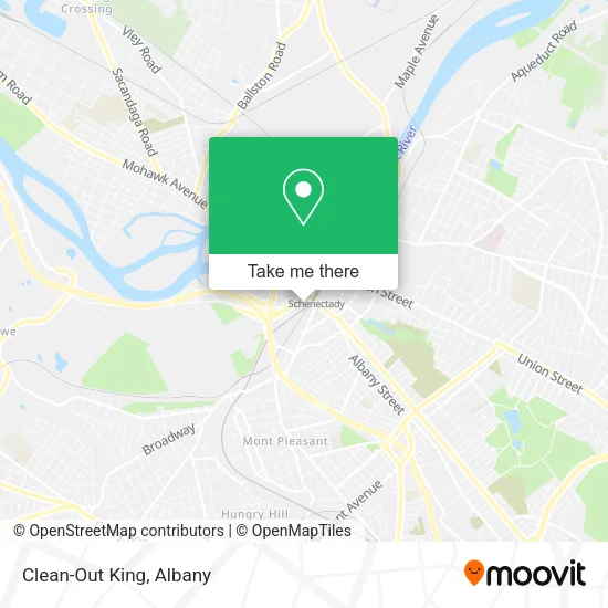 Clean-Out King map
