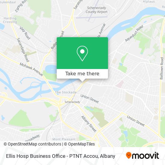 Ellis Hosp Business Office - PTNT Accou map