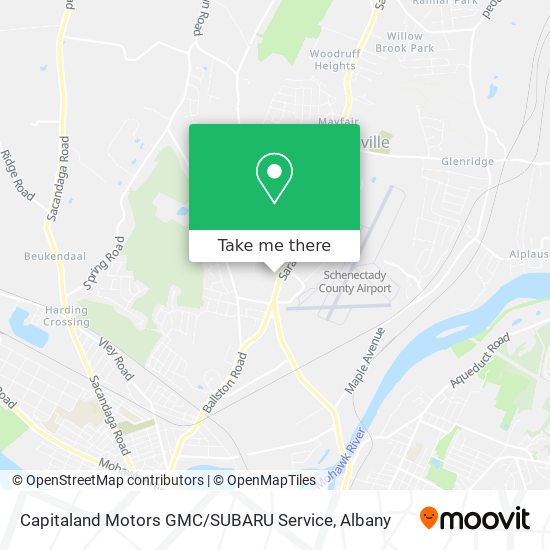 Mapa de Capitaland Motors GMC / SUBARU Service