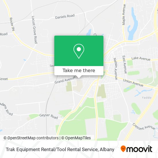 Trak Equipment Rental / Tool Rental Service map