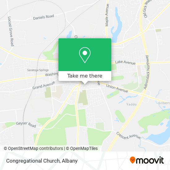 Mapa de Congregational Church