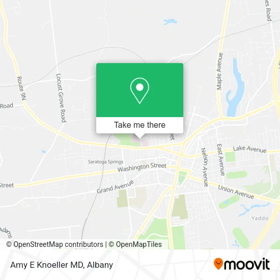 Amy E Knoeller MD map