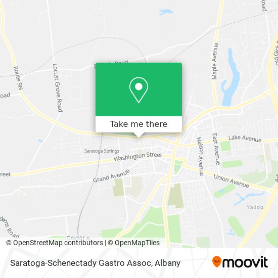 Mapa de Saratoga-Schenectady Gastro Assoc