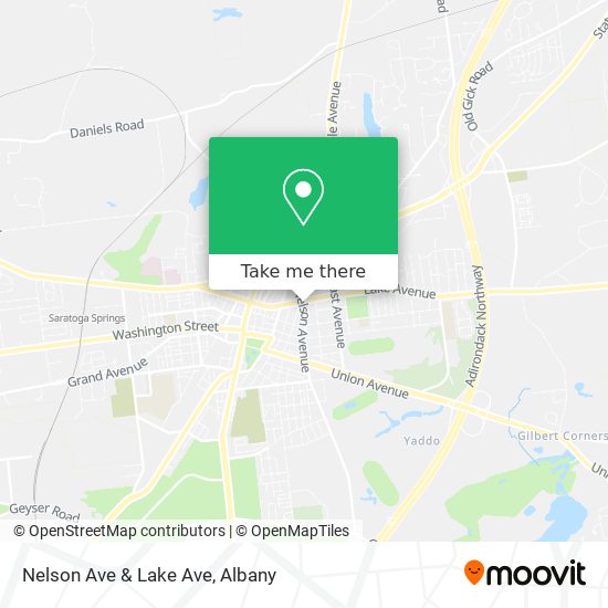 Mapa de Nelson Ave & Lake Ave