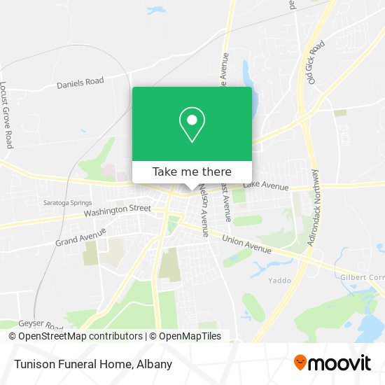 Mapa de Tunison Funeral Home