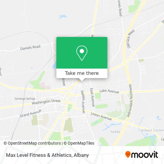 Max Level Fitness & Athletics map