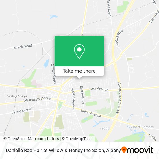 Danielle Rae Hair at Willow & Honey the Salon map