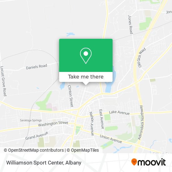 Williamson Sport Center map