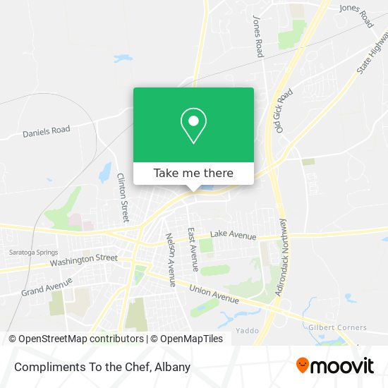Mapa de Compliments To the Chef