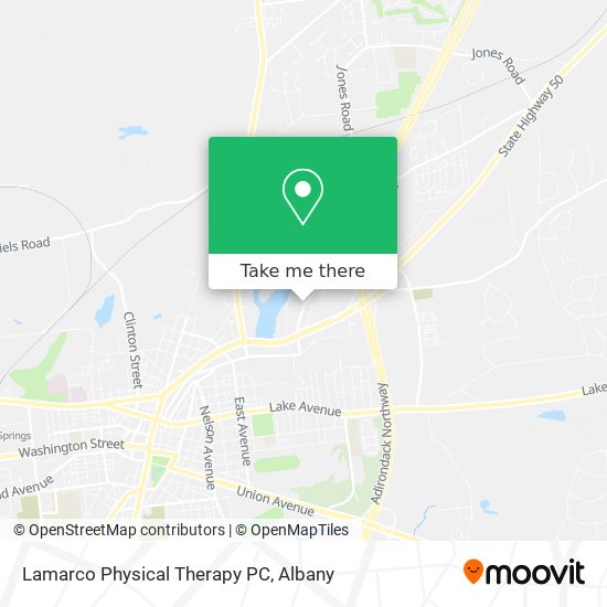 Lamarco Physical Therapy PC map