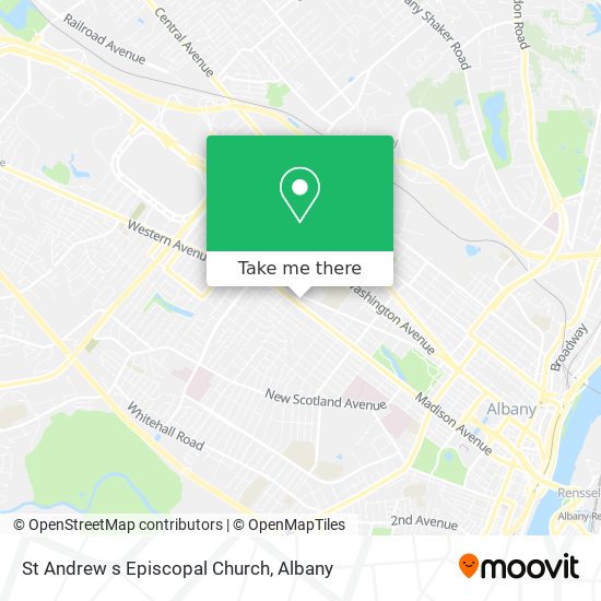 St Andrew s Episcopal Church map