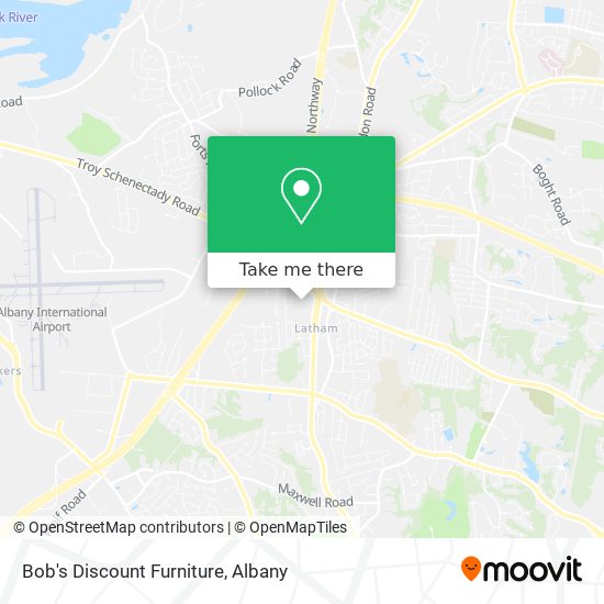 Bob's Discount Furniture map