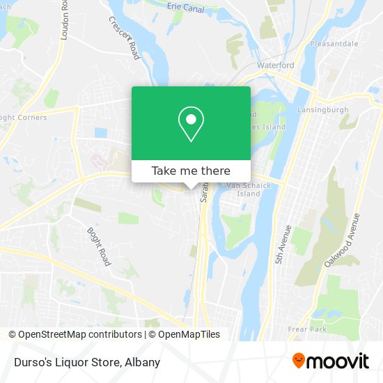 Durso's Liquor Store map