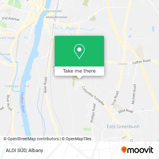 Mapa de ALDI SÜD