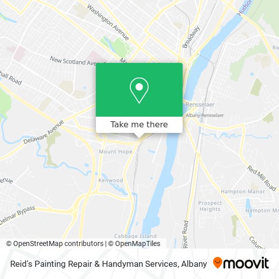 Reid's Painting Repair & Handyman Services map