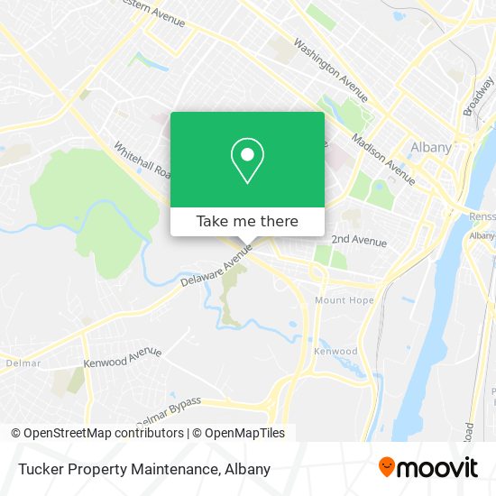 Mapa de Tucker Property Maintenance