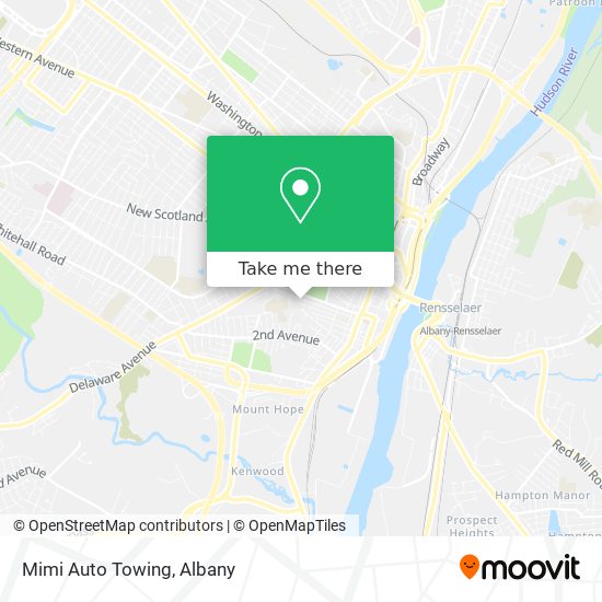 Mapa de Mimi Auto Towing