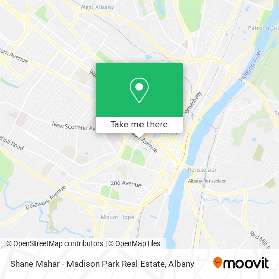 Shane Mahar - Madison Park Real Estate map