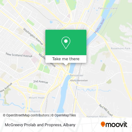Mapa de McGreevy Prolab and Propress
