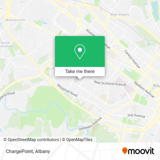 ChargePoint map