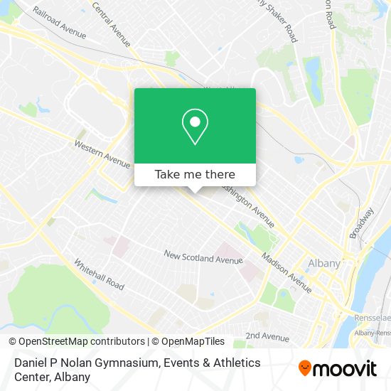 Daniel P Nolan Gymnasium, Events & Athletics Center map