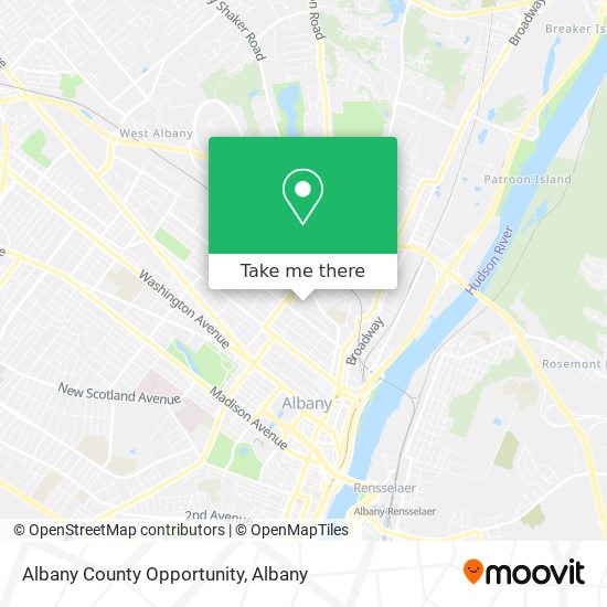 Albany County Opportunity map