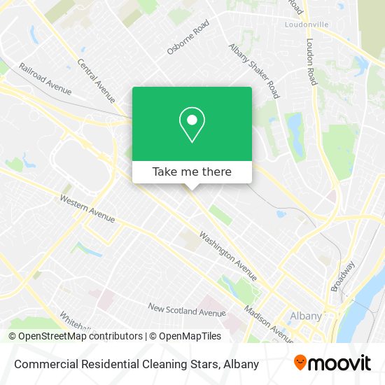 Mapa de Commercial Residential Cleaning Stars