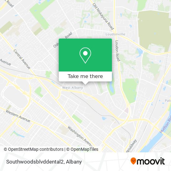 Mapa de Southwoodsblvddental2