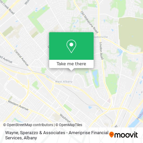 Wayne, Sperazzo & Associates - Ameriprise Financial Services map