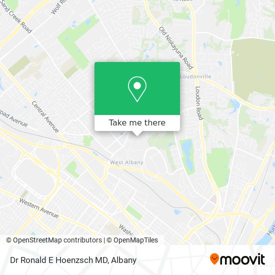 Mapa de Dr Ronald E Hoenzsch MD