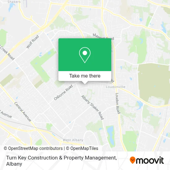 Turn Key Construction & Property Management map