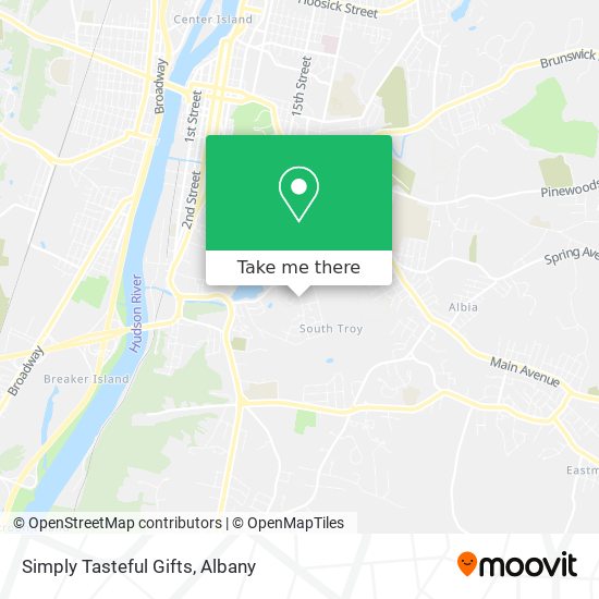 Simply Tasteful Gifts map