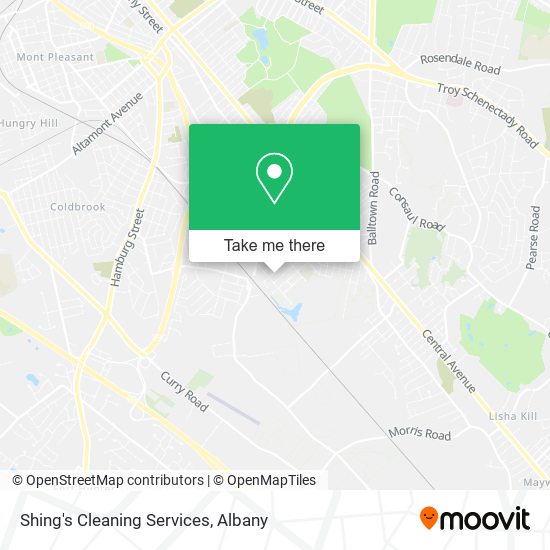 Shing's Cleaning Services map