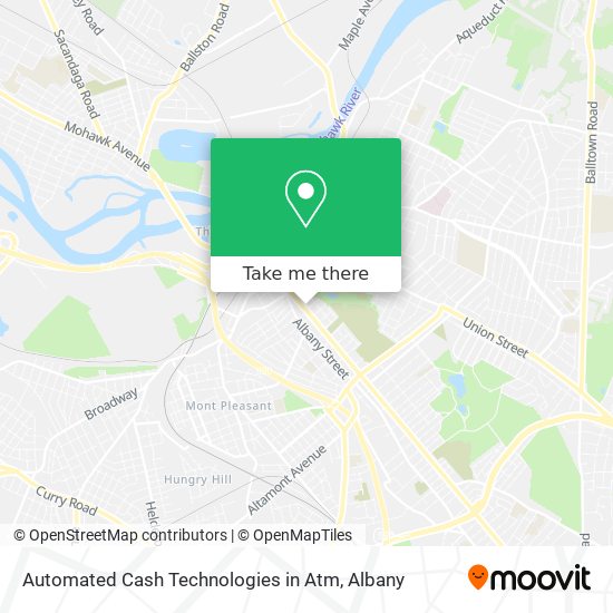 Automated Cash Technologies in Atm map