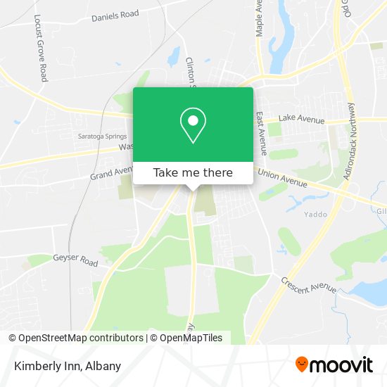 Mapa de Kimberly Inn