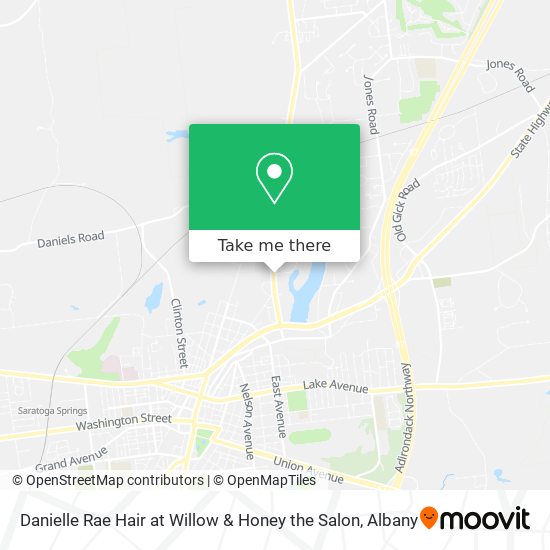 Danielle Rae Hair at Willow & Honey the Salon map