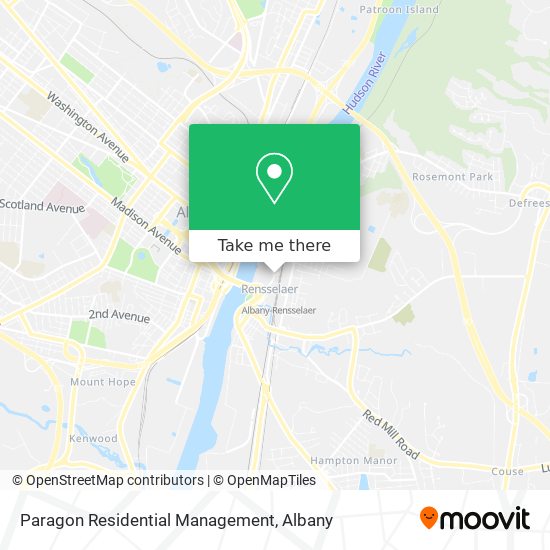 Paragon Residential Management map