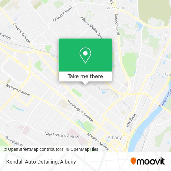 Mapa de Kendall Auto Detailing