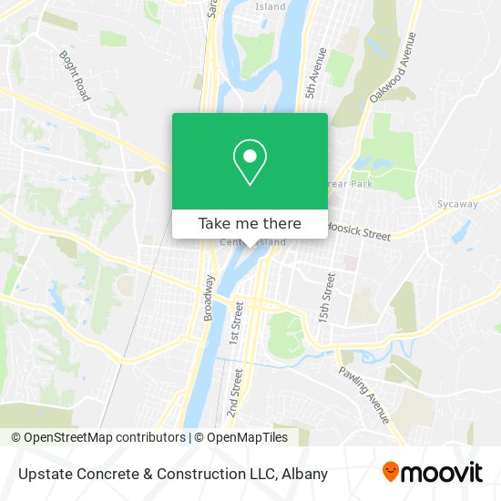 Mapa de Upstate Concrete & Construction LLC
