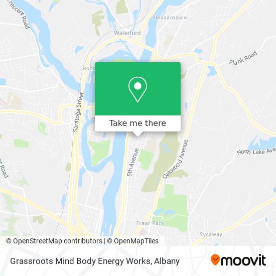 Grassroots Mind Body Energy Works map