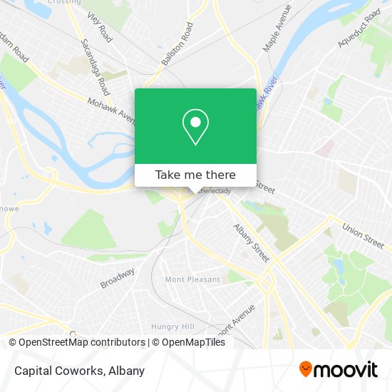 Capital Coworks map
